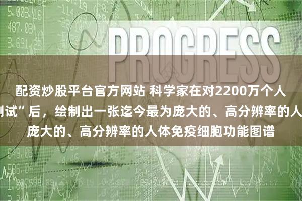配资炒股平台官方网站 科学家在对2200万个人类T细胞进行“压力测试”后，绘制出一张迄今最为庞大的、高分辨率的人体免疫细胞功能图谱